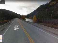 Red Bridges Over the Blackfoot Wisherd Bridge