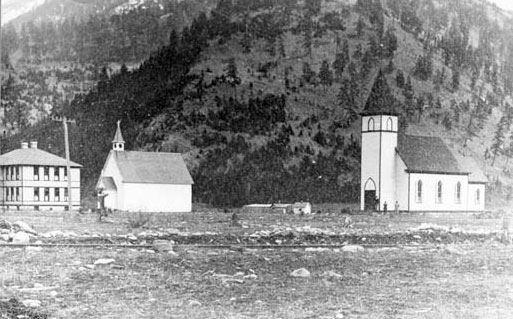 Bonner School, St. Ann Catholic Church, Our Savior's Lutheran Church